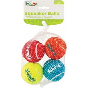 Outward Hound C Squeaker Ballz Düdüklü Tenis Topu Köpek Oyuncağı 4'lü xsmall