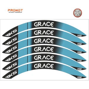 Rebon Moto Design Rks Grace Uyumlu Jant Şeridi 2