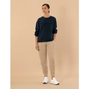 Pierre Cardin Kadın Bej Carrot Fit Kumaş Pantolon 50273098-VR011