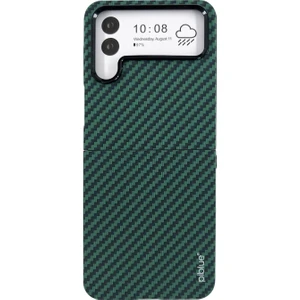 Samsung Galaxy Z Flip 4 Uyumlu Karbon Seri Arka Koruma Kılıf