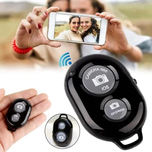 Soylu Elektronik Bluetooth Uzaktan Fotoğraf ve Video Çekme Kumanda Tüm Telefonlara Uyumlu Pilli