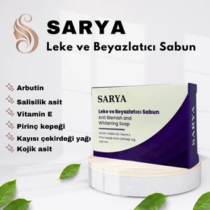 ve Beyazlatıcı Sabun 100 gr (Arbutin, Salisilik Asit, Kojik Asit, Vitamin E)