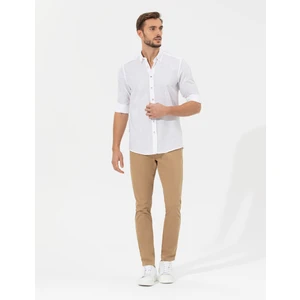 Pierre Cardin Erkek Camel Slim Fit Basic Chino Pantolon 50268098-VR015