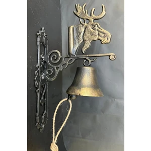 Antik Tarz  EL YAPIMI  Geyik Kapı Çanı   Eskitme