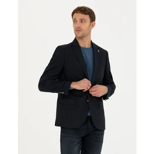 Pierre Cardin Erkek Lacivert Ekstra Slim Fit Blazer Ceket 50274820-VR033