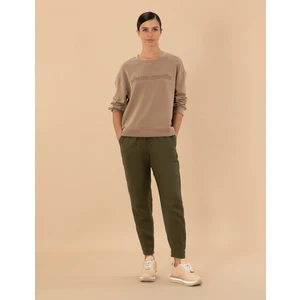Pierre Cardin Kadın Kahverengi Carrot Fit Kumaş Pantolon 50273098-VR238