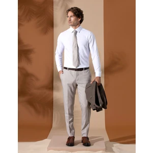 Pierre Cardin Erkek Açık Kahverengi Ex. Slim Fit Kumaş Pantolon 50270134-VR002