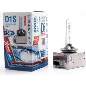 D1S 6000K +%50 Fazla Işık Serisi D1S Xenon Far Ampulü PH4512