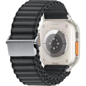 Watch 10 46MM Zore KRD-123 Naylon Kumaş Hasır Örgülü Kordon