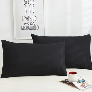 Gül Ev Tekstil Ürünleri 2li Pamuk Saten Yastık Kılıfı (Saç Elektriklenmesini Kırılmasını Önler)  Pamuk