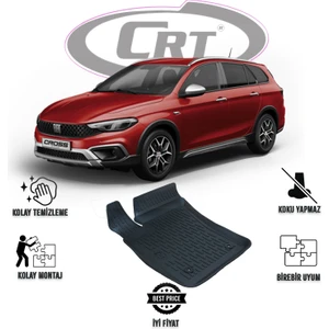 Fiat Egea Cross 2020 ve Sonrası Tek Sol 3D Araca Özel Paspas