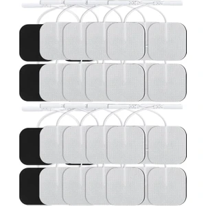 Tıpteknik Market Tens Elektrod Pedi Extra Güçlendirilmiş Yapışkanlı Kumaş - 5 x 5 cm - 10 Paket - 40 Adet