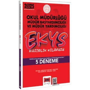 Yargı Yayınevi 2025 Meb Ekys Hazırlık Kılavuzu 5 Deneme