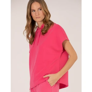 Pierre Cardin Kadın Fuşya Comfort Fit Sweatshirt 50261365-VR023