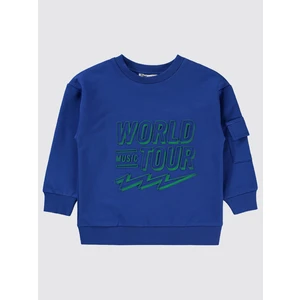 Civil Boys Erkek Çocuk Sweatshirt 2-5 Yaş Saks