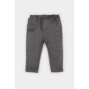 Erkek Bebek Beli Lastikli Cepli Jean Pantolon D2532A524WN