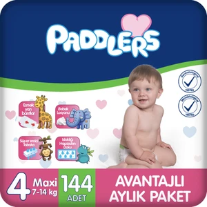 4 Numara Maxi 144 Adet (7-14 kg) Aylık Paket