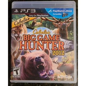 Ubisoft Ps3 Cabelas Big Game Hunter 2012 Avcılık Oyunu Move Destekli Oyun