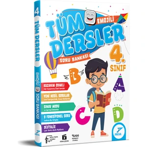 4. Sınıf Tüm Dersler Emojili Soru Bankası