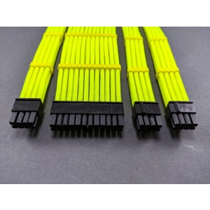 Psu Uzatma Kablo Set Uv Sarı Sleeved