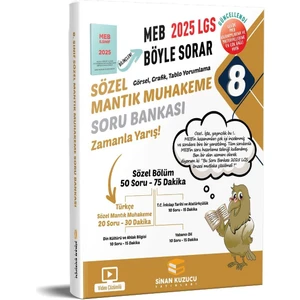 Sinan Kuzucu 8. Sınıf Sözel Mantık Muhakeme Soru Bankası