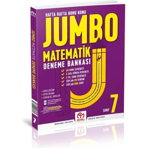 Model 7. Sınıf Jumbo Matematik Deneme Bankası