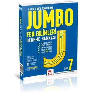 Model Eğitim Yayıncılık 7. Sınıf Jumbo Fen Bilimleri Deneme Bankası