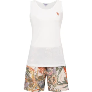 U.S. Polo Assn. Kadın 201 Ekru Şort Takım