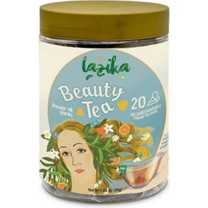 Beauty Çayı, Kadınlara Özel Güzellik ve Işıltı Destekleyici Bitki Çayı, 20 Piramit Poşet, 30 g
