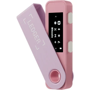 Nano S Plus Pastel Pembe Kripto Donanım Cüzdanı