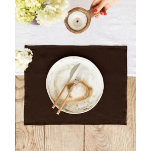 Premium | 2'li Keten Koyu Kahve Amerikan Servisi 35 X 45 Cm