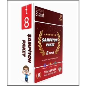 Tonguç 8.sınıf Şampiyon Paket Tüm Dersler Seti