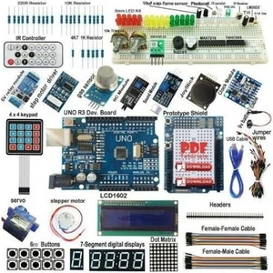 Sanec Arduino Uno R3 Ultimate Başlangıç Seti Kutulu 190 Parça 395 Adet Set