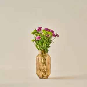 Bella Maison Nilda Cam Vazo Amber (12x23 cm)