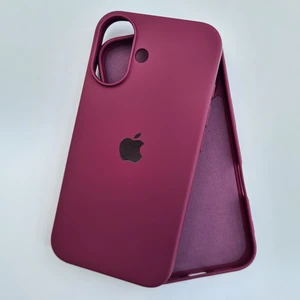 Pirok Store Apple iPhone 16 Uyumlu Lansman Içi Kadife Esnek Silikon Kılıf