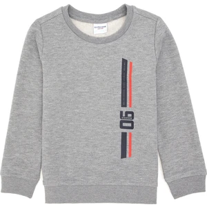 U.S. Polo Assn. Erkek Çocuk Gri Melanj Sweatshirt 50293546-VR086
