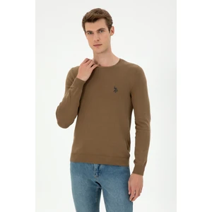 U.S. Polo Assn. Erkek Haki Kazak /Triko 50293505-VR027