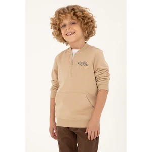 U.S. Polo Assn. Erkek Çocuk Kum Sweatshirt 50293774-VR085