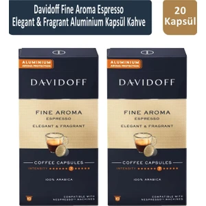 Fine Aroma Espresso Elegant & Fragrant Kapsül Kahve x 2 Adet