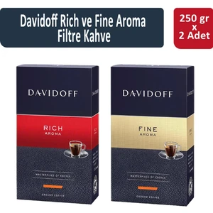 Rich ve Fine Aroma Filtre Kahve 250 gr x 2 Adet