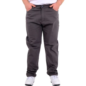 Mode Xl Büyük Beden Erkek Gabardin 5cep Doga Classic 22920 Antrasit