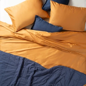 Zsa Zsa Zsu Solıd 300 Tc Çift Kişilik Pamuk Saten %100 Pamuk Saten Nevresim Seti 200x220 Cm Tarçın