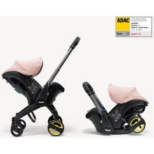 I Bebek Arabasına Dönüşen Tekerlekli gr 0 Ana Kucağı Oto Koltuğu - Blush Pink
