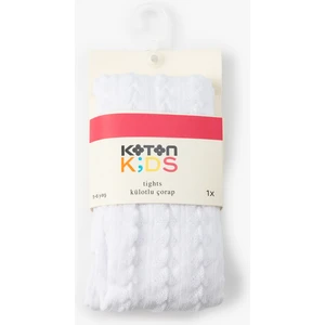 Külotlu Çorap Pamuklu Dokulu