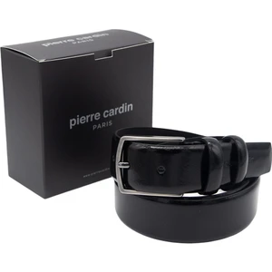 Pierre Cardin Siyah Rugan Deri Erkek Kemer PC100R4S