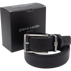 Pierre Cardin Siyah Floater Deri Erkek Kemer PC100FS41