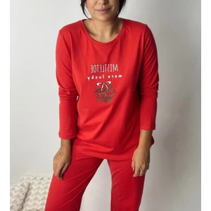 Kadın Mevsimlik Pamuklu Kumaş Pijama Takım