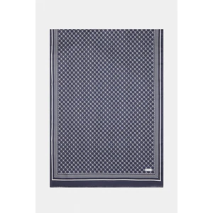 Tivil Ipek Monogram Şal 37307-LACIVERT Ekru