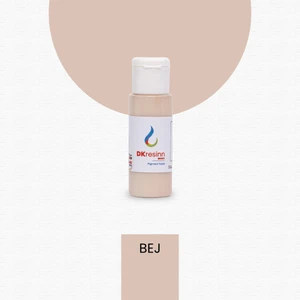 Dk Resinn Epoksi Epoksi Bazlı Sıvı Pigment Bej