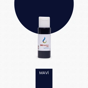 Dk Resinn Epoksi Epoksi Bazlı Sıvı Pigment Mavi